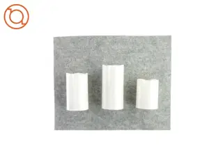 LED Bloklys (3 stk) fra Clas Ohlson (str. Ø:7/H: 13, 15 og 10 cm)