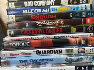 Assorterede dvd’er sælges