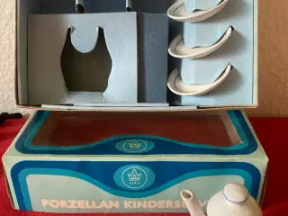 Dukke kaffestel i porcelæn