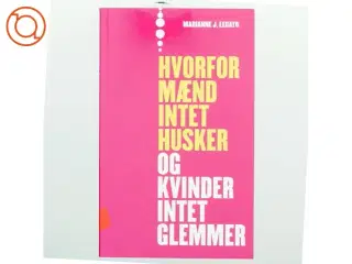 Hvorfor mænd intet husker og kvinder intet glemmer (Bog)