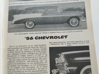 Chevrolet 1955 og Buick 56