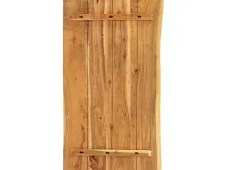 Bordplade til toiletbord 140x52x2,5 cm massivt akacietræ