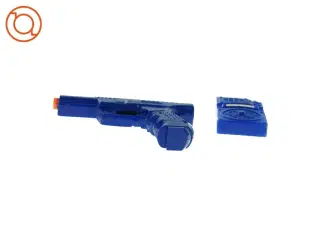 Legetøj pistol og walkie talkie (str. 15 centimeter)