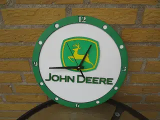 1 stk Ny John Deere Vægur 