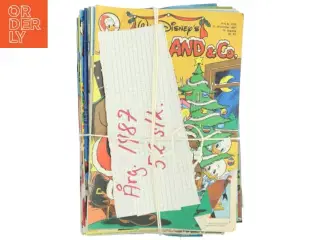 Samling af blandede tegneserier, 1987, 52 stk
