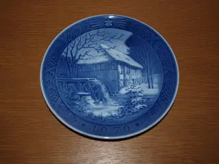 Royal Copenhagen juleplatte 1976