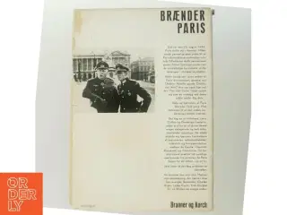 Brænder Paris af Larry Collins og Dominique Lapierre ( bog)