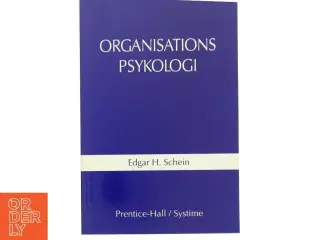 Organisationspsykologi af Edgar H. Schein (Bog)