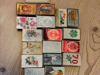 Tændstikæsker fra fester i 60’erne