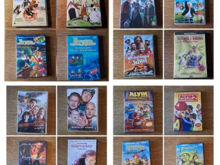 DVD-film 10kr/stk. 3for20kr kan sendes 