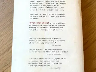 "Uden Ansigt" – Stefan Ahnhem (Førsteudgave)