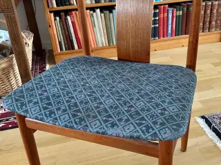 Fine teak spisebordsstole