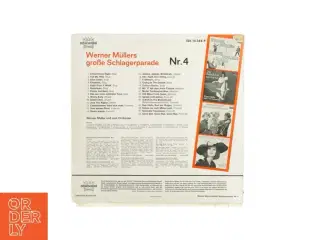 Werner Müllers Grosse Schlagerparade Nr. 4 Vinylplade