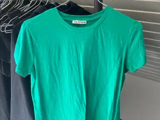 Zara grøn t-shirt