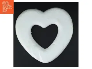 Hjerteformet flamingohjerte (str. 27 cm)