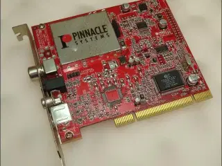 Pinnacle Systems EMPTYV-51014521-2.2A PCI TV Tuner