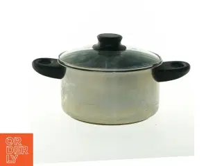 Rustfrit stål gryde med låg fra Raadvad (str. Ø 22 cm)