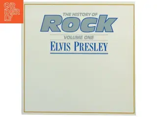 Elvis Presley vinylplade (str. 31 x, 31 cm)