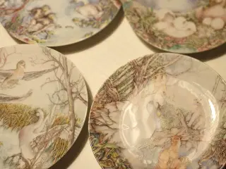 Platter m. H.C.Andersen motiv