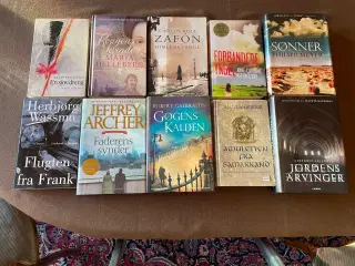 10 flotte bøger af anerkendte forfattere.