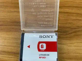 Originalt Sony NP-BG1 Batteri Li-Ion 3.6V og 3,4Wh