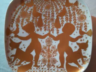 Bjørn Wiinblad paradies vægplatte