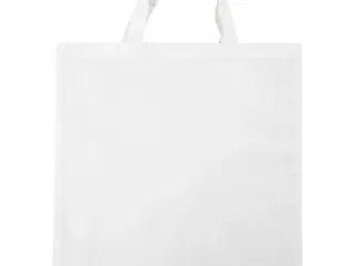 Bæredygtig mulepose i 100% bomuld, 38x42 cm