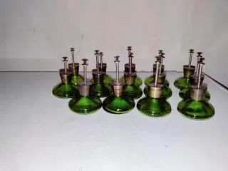 14 fed grønne glas greb prisen er pr stk