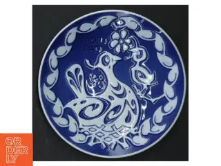 Royal Copenhagen Mors Dag platter fra Royal Copenhagen (str. Ø. 15 cm. 2 styk)