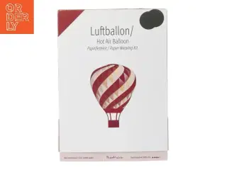 Papirflettekit luftballon fra Paper Matrix (str. 26x18 cm)