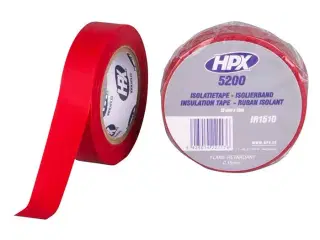HPX isolerbånd rød 15mm x 10m
