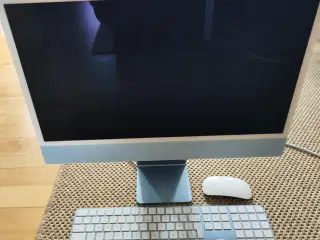 iMac 24 tommer fra 2022, som ny.