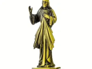 * Smuk Jesus-figur - i messing