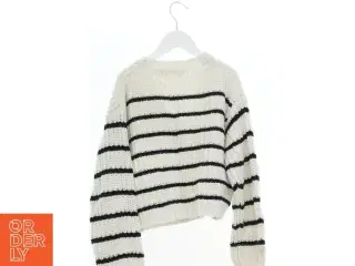 Stribet cardigan med knapper fra H&M (str. 140)