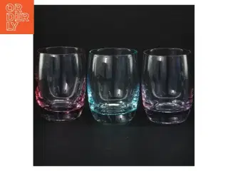 Små drikkeglas i sæt af 3 (str. 9 cm. 3 styk)