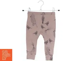 Børneleggings med fugleprint fra Fixoni (str. 74)