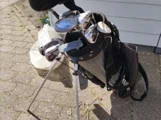 Herre golfsæt med bærebag