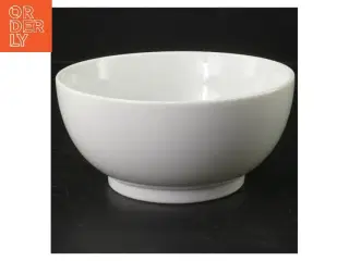 Hvid porcelænsskål (str. 16 cm)