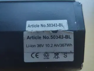 Batteri elcykel 