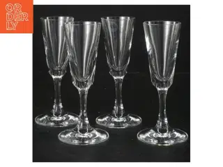 Krystal snapseglas 4 stk, 14 cm fra Id Ideas Daily (str. 4 styk. 14 cm)