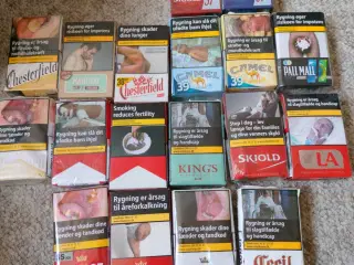 Cigaretter forskellige typer 