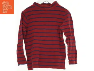 Langærmet stribet børnetrøje (str. 98)