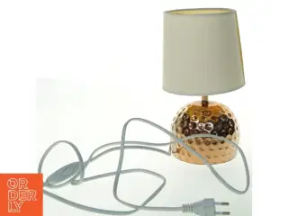 Bordlampe i kobberfarve (str. 26 cm)