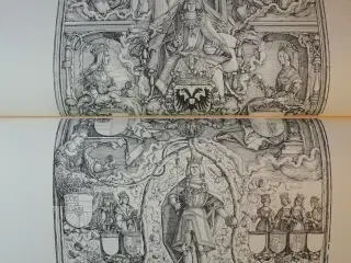 maximilian's triumphal arch - woodcuts, by albrech