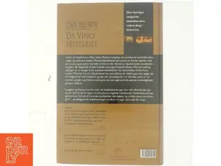 Da Vinci Mysteriet af Dan Brown (Bog)