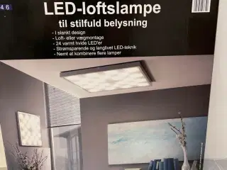 Led loftslampe