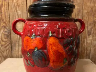 rumtopf krukke fra Scheurich, West Germany