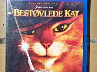 Den Bestøvlede Kat / Puss in Boots DVD + Blu-Ray