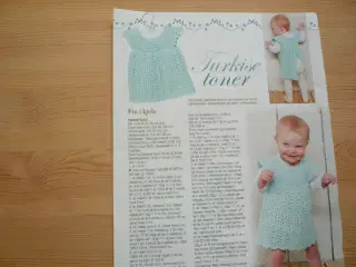 Hæklet babykjole