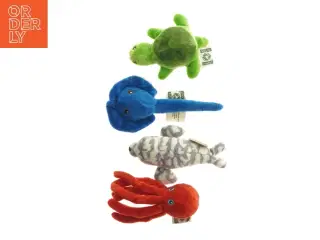 Bløde plysbamser fra Nature Planet (str. 13 x 5 cm)